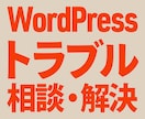 WordPressトラブルの相談・解決します 修正やカスタマイズもお任せください！丁寧に対応します◎ イメージ1