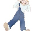あなただけのSNSアイコン制作いたします シンプル可愛いイラストで自分のSNSを表現してみませんか イメージ4