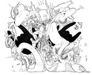 サイケデリックなペン画を描きます 一発描きペン画を描きます！メイキング動画も制作いたします！ イメージ1