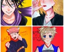 SNSアイコン、イラストオーダー、似顔絵描きます SNS向けアイコンをお描きします！ イメージ8