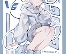 アイコンやSpoon等の配信画面描きます 地雷系や白系の女の子をメインに可愛いイラストを届けます‼️ イメージ7