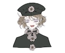 ミニキャラ、アイコンお描きします ゆるゆる色素薄めなキャラクター、似顔絵お描きします。 イメージ3