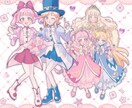 貴方のキャラクターを可愛いく描きます 可愛いモチーフ背景や衣装を描くのが得意です！ イメージ4