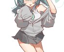 商用○可愛い全身絵描きます 温かみのある表情豊かなキャラクターを得意としています。 イメージ2