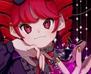 あなたのオリキャラでSNSアイコンを描きます オリキャラのお顔からバストまでのイラストを描きます！ イメージ1