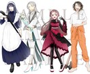 TRPGやサムネイル等の立ち絵制作いたします ゲーム、動画用、設定画等、お気軽にご相談ください イメージ2