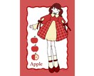 コーディネートイラストを描きます キャラに似合いそうな服や、あなたの服装をイラスト化します！ イメージ5