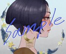 綺麗で可愛いイラストを提供します SNSアイコンにおすすめ！絵柄の微調整も対応可能です！ イメージ1
