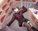 アイコン,歌ってみたやサムネ用のイラスト等描きます 細部までこだわったイラストをお描きします!! イメージ2