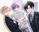 SNSアイコン、配信背景等、イラスト承ります 商用利用・二次利用OK、お気軽にご相談ください⋆* イメージ9