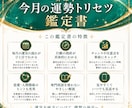 今月の運勢と開運行動を詳しくお伝えします 毎月の運気を味方につける行動戦略レポート イメージ2