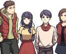 立ち絵描きます 等身高めの膝上立ち絵。TRPG等にどうぞ！ イメージ7