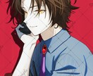 キャラメインの目を引く一枚イラスト描きます 簡易背景は無料！初めての方も丁寧に対応します イメージ3