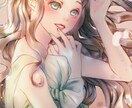女の子のイラスト描きます アイコン、イメージイラスト、ポスター、背景、表紙、ヘッダー等 イメージ2