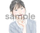 写真からやさしい似顔絵イラストお描きします 赤ちゃん・子ども・家族｜誕生日などの記念日・プレゼントに！ イメージ6
