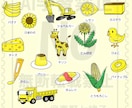 ６点の絵で１セット！宣伝用カットイラスト制作します 可視化効果で注目度UP！絵の活用であなたの描くプランに一役を イメージ6