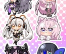 皆様に合わせたミニキャラSDイラスト描きます 配信やSNS等で使うミニキャラSDイラスト イメージ8