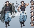 男性が得意です！少年誌風のイラストを描きます 男性イラストをメインに活動しています！勿論女性も可能です！ イメージ6