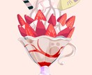 お手頃価格でイラスト・アイコン作成します 可愛く儚いイメージのイラストの制作 イメージ2