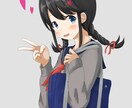 萌系イラスト、SNSアイコン用イラスト等承ります 可愛い女の子のイラスト制作を承ります。 イメージ1