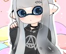 イカちゃんのかわいいアイコン・ヘッダー描きます あなたのかわいいイカちゃん、私に描かせてくれませんか？ イメージ3
