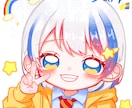 かわいいちびキャライラストを制作します 1：1の比率で可愛い色鮮やかなちびキャライラストを描きます イメージ6