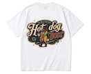 Tシャツ・パーカー用のオリジナルデザイン制作します アパレルブランド向けのデザインを制作します イメージ7