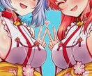 ご希望のキャラクターで一枚絵を描きます アナタの素敵な脳内パッションを描かせていただければ幸いです。 イメージ2