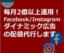FBダイナミック広告を2億運用のプロが代行します ダイナミック広告を出稿したい方必見 イメージ1