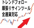 ピンチはチャンス！バンドウォーク狙い撃ちます 順張りのサインツールです。最初はデモエントリーでお願いします イメージ1