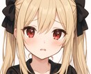 可愛い地雷系女子アイコン制作します 赤目・ツインテ対応 SNS映えする可愛い1枚 イメージ2