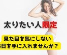 1日3回食べても太れずに悩む人を健康的に太らせます 性別不問｜健康的に太る食事、トレーニングのサポートを行います イメージ1