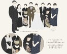 ここでしか描けない！ウエディングイラスト描きます シンプルでおしゃれなウェルカムボードやギフト・記念日に イメージ5
