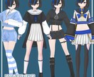 キャラデザ込み！Vroidで3Dモデルを作成します 相談しながら可愛いアバターを一緒に考えましょう！ イメージ7