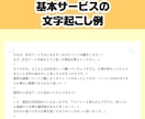 先着10名！テープ起こし・文字起こし承ります 【期間限定価格：1分45円～】 イメージ2