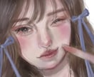 可愛い女の子　書籍イラスト描きます 女の子描きます　書籍　似顔絵可　アイコン イメージ6