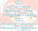 もちもちモデル作成します Webカメラ不要！声に反応して動くPNGTuber イメージ2