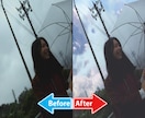 お写真の背景加工します 写真の背景をお好みで加工！曇り空も青空に変身！ イメージ1