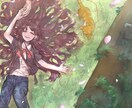 簡易背景ありの人物イラストを描かせていただきます 自分の作品の二次やサイト使用やゲームスチル使用にどうぞ！ イメージ5