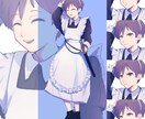TRPG/ゲームなど の立ち絵イラストを描きます 丁寧なヒアリングで、魅力的に仕上げます！/表情差分5種つき イメージ4