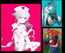 2,3日で納品！アニメ塗りで質感の良い子描きます 色んな背景で映える女の子を描いて欲しい方に！ イメージ3