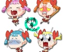 表情豊かなミニキャラかきます コミカルな表情デフォルメをお求めの方へ イメージ1