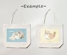 ねこちゃん似顔絵イラストお描きします うちの子グッズや贈り物、アイコンや名刺などに♪ イメージ5