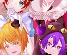 用途に沿ったイラスト描きます アイコンや立ち絵、ミニキャラ、キャラクターデザインetc. イメージ2