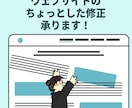 WordPressの「ちょっと困った」を解決します 修正・更新・表示崩れ・プラグイン対応など イメージ1