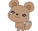 泣き顔動物アイコン描きます 泣き顔にドキ！SNSで一味違う注目度を手にいれませんか？ イメージ3
