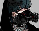 SNS映え｜視線を奪うクールなアイコンを描きます 印象的なアイコンでファンを惹きつける。中毒性のある表情を イメージ8