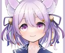 SNSアイコン用イラスト作成いたします おめめがキラキラ✨オリキャラやVtuberさんに！ イメージ5