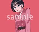 最短2日 ！コスパ最強！レトロポップ似顔絵描きます 配信用、SNSアイコンやお友達へのプレゼントに！ イメージ5