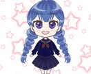 ミニキャラアイコン｜Live2D立ち絵を作成します Vtuber様用にパーツ分けもOK！可愛いサブキャラいかが？ イメージ7